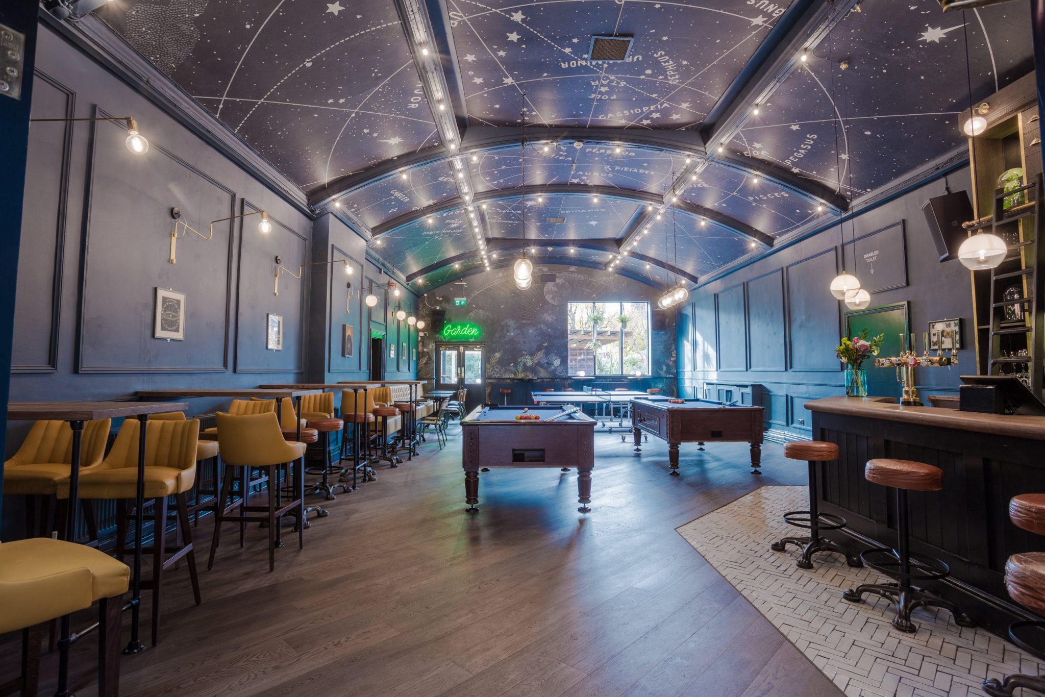 Our function room with Pool Tables and Ping Pong Tables.