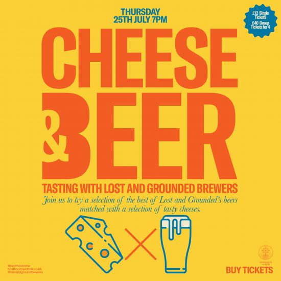 Cheese & Beer Tasting With Lost and Grounded Brewers