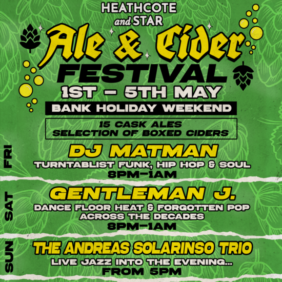 The Heathcote & Star Ale & Cider Festival