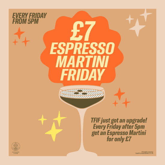 £7 Espresso Martini Friday