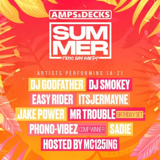 Amp & Decks Summer Party